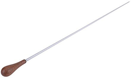Alomejor Music Conductor Baton, Wood and FRP, 15.35 Inches, Balanced Lightweight Stick for Symphony Conductors, Band Leaders, and Choral Directors