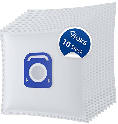 VIOKS Staubsaugerbeutel R39 10x SET Filterbeutel Ersatz für Rowenta ZR200520 für Staubsauger Rowenta/Swirl R39 Staubsaugerbeutel Rowenta/Rowenta Silence Force Beutel/Rowenta Compact Power