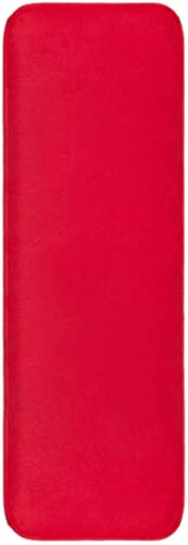 Brandsseller Cojín para Banco de Fieltro 118x38x2 cm – Elegante y fácil de Limpiar, para Interior y Exterior, Asiento Acolchado, Duradero – Rojo