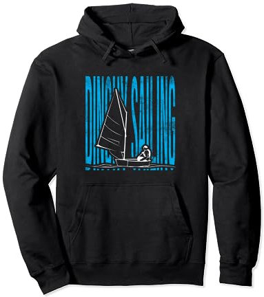 Optimist Laser Segelboot Dinghy Segeln Pullover Hoodie