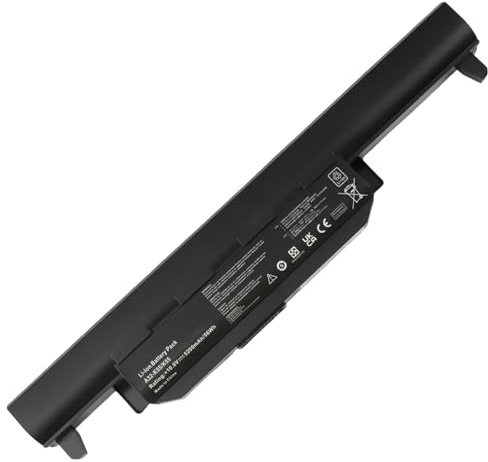 Oyomba A32-K55 Batterie pour ASUS X75V R700V F75VD X75A X75VD K75VM K75VD K75DE R500V X55U X55A K55A K55VD R500 R503U R503A R503C R400 K55VD （10.8V/5200mAh）