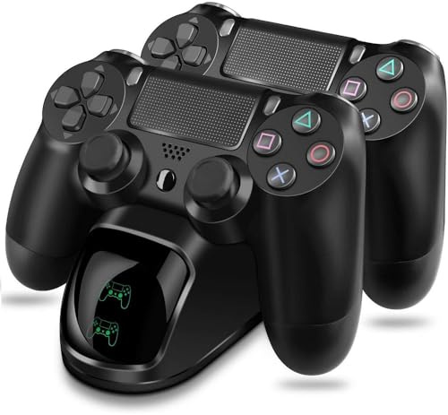 Base di ricarica per PlayStation 4 - PS4, Controller Dock, Doppia Porta