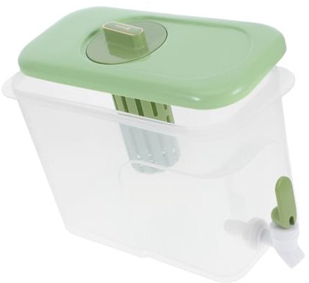 CIYODO Cold Water Kettle Faucet Plastic Juicer Dispenser for Parties Lemonade Fridge Pp Material Wide Temp Range