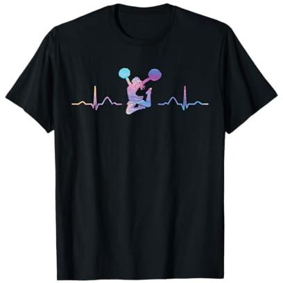 Cheerleaderin Mädchen jubeln Mama Liebe Cheerleading T-Shirt
