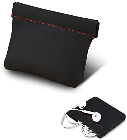 2Pcs PU Remplacement Cuir Sac Porter Portefeuille Sac Pour Iphone Beats HTC Accessoires Écouteur | Pour iPhone, Pour Beats, Pour HTC