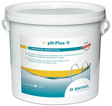Bayrol pH-Plus 5 kg Pulver Poolbehandlung pH-Wert Erhöher