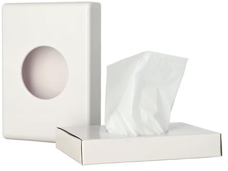 Medi-Inn Hygienebeutelspender | mit Hygienebeuteln | 1 x Spender weiß + 5 x 30 Hygienebeutel | für eine einfache Entsorgung von Damenbinden, Slipeinlagen und Tampons