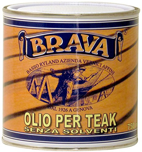 Brava OLTS7, Olio Senza Solventi Unisex Adulto, Trasparente, 750 ml