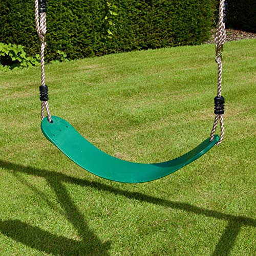 Rebo® Flexible Belt Wraparound Swing Seat – Green | OutdoorToys | Replacement EVA Swing, Fits Most Swing Frames and Climbing Frames