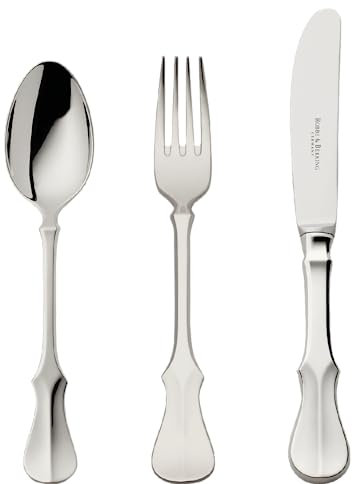 Robbe & Berking Alt-Kopenhagen 3 pzas. Cubiertos Infantiles (Plata de Ley 925)