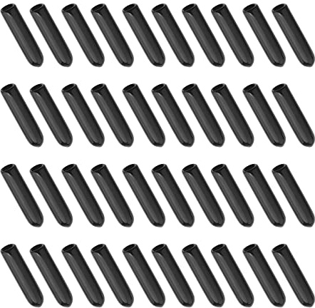 100 Stück Korbeinkappen für Geschirrspüler, Schutz aus PVC, 4 mm Innendurchmesser, rostfrei, kratzfest