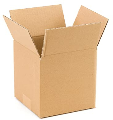 Pack de 25 boîtes en carton renforcé avec dimensions 15x15x15 cm et simple cannelure - Fabriquées en l´UE avec du carton recyclé, résistantes aux envois, au stockage et aux déménagements
