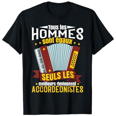 Accordéon Musicien Accordéoniste Humour T-Shirt