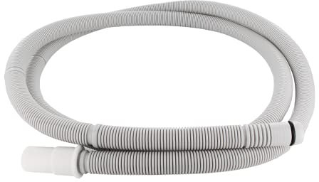 DEKAROX Manguera de desagüe de 2,3 m, 21/19 mm de diámetro, recto/recta con junta tórica para Siemens Bosch 668114 00668114 para lavavajillas como Avantixx Classixx iQ100 iQ300 iQ500 iQ700 StudiLine