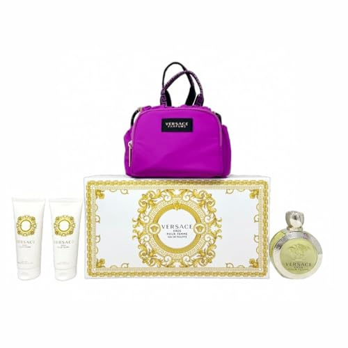 Versace EDT Eros Parfüm-Set für Damen, 4-teilig