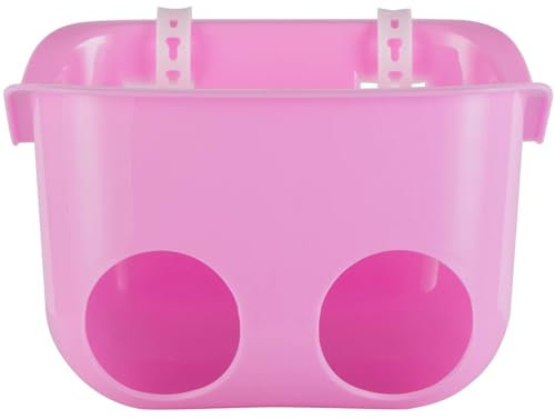Doll Bikesitz Babypuppenbike Fahrradsitz mit Befestigungsgurt Babybike Platz süßer Solider Puppensitz für Girls Scooter Kinderwagen Kids Bike Accessoires, 8,3x5,9 x 5,5 Zoll