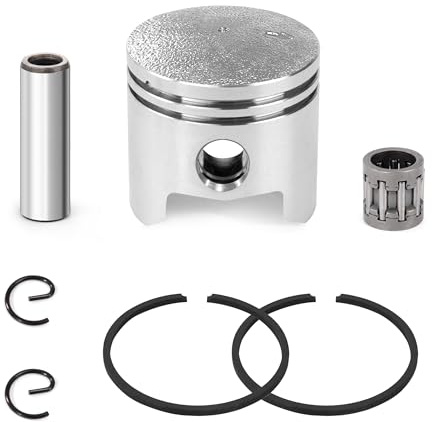 Tunejoy 40mm Cilindro con Pistón Kit Big Bore y Juntas Reemplazo Anillo Pasador Pistón Cilindro Kit Pistón Kit de Montaje Reemplazo 43cc