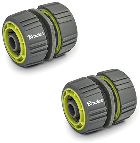 Schlauchverbinder 1/2 Zoll auf 1/2 Zoll,Reparator-Satz, Reparaturverbinder, Reparator 1/2, 2 Stück