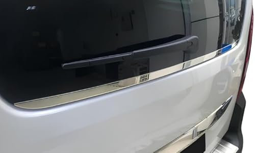 Finiture per lunotto posteriore in acciaio inox, progettate per BERLINGO 2019 e successivi, striscia cromata lucida