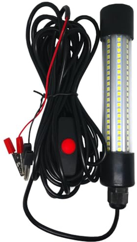 ibasenice Luz Led De Pesca Subacuática Automática Foco Sumergible Pesca Linterna Edm Alta Luminosidad Bajo Consumo