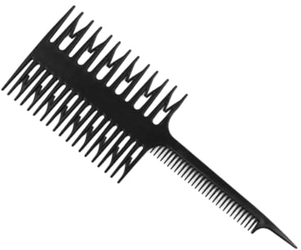 dijiusidy Pettine per tintura dei capelli Pettine a coda appuntita necessario per soluzioni efficaci per lo styling dei capelli Adatto per raccogliere più ciocche di Denti dritti Parrucchiere