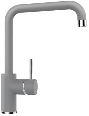 Schock Fonos Kitchen Croma-High Pressure Tap with Fixed Spout, Extra Strong Water Flow and Built-in Temperature Limiter, Brass, one size