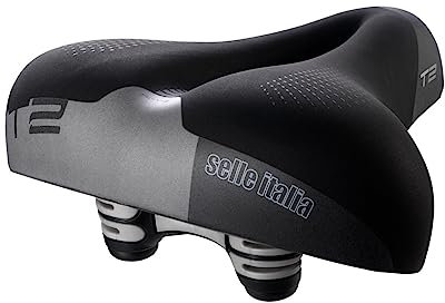 SELLE ITALIA Sella T 2 Flow nera, L2 (ex Zeta)