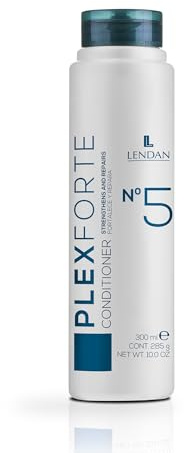 LENDAN Haarspülung - Nr. 5 Conditioner - 300 ml - mit Plexforte-Technologie - Reduziert Haarbruch - gibt dem Haar wieder Kraft - verleiht Glanz und Geschmeidigkeit - Anti Frizz
