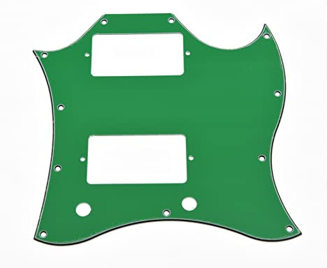 Volles Gesicht Pickguard Für Sg. Gitarre Pickguard Platte (Color : 08)