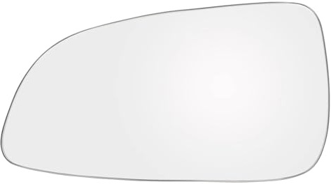 Seitenspiegel Glas Mit Außenspiegelglas-Kleber Für Linke Und Rechte Tür Passend Für Opel Für Vauxhall Für Astra H Konvexer Rückspiegel(Left Hand Side)
