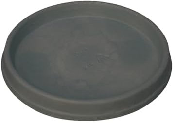 Untersetzer MARCELLA rund aus Kunststoff anthrazit, Durchmesser:48 cm