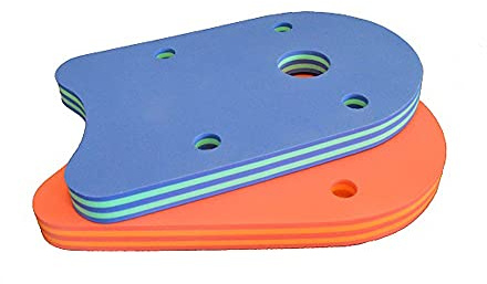 Schwimmbrett Klassik 48x30x38 Baby, Kinder, Erwachsene BLAU- BLUE - STRIPES - Gestreift