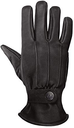 John Doe Grinder XTM Motorrad Handschuh aus Rindsleder Atmungsaktiv Schwarz XS