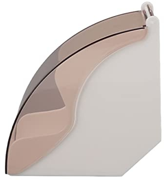 Filterpapier-Box, Kaffeefilter-Papier-Aufbewahrung Sbox Kunststoff-Filterpapier-Rack Hand Gebrühtes Kaffeefilter-Halter mit Abdeckung (Weiß)