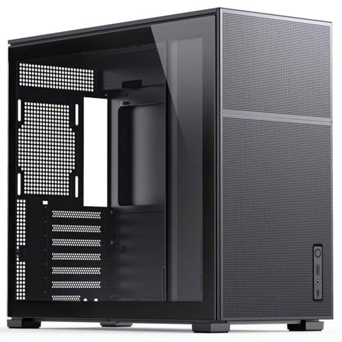 JONSBO D41 MESH ATX Gehäuse, gehärtetes Glas, Schwarz