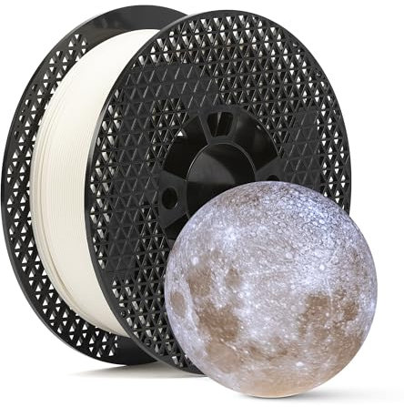 Filament PM PLA+ Lithophane 1.75 mm, 1 kg Spule, 3D Drucker Filament, Filament für Lithophane Passend für die Meisten FDM 3D Drucker