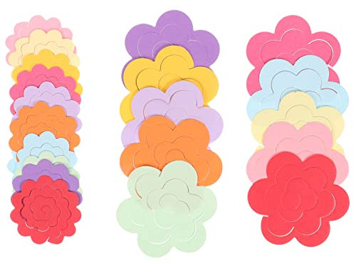 Operitacx Papier Quilling Mit Farbigen Origami Streifen DIY Papierblumen Für Basteln Scrapbooking Und Andere Handarbeiten Geeignet Für Anfänger
