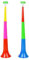 Pack of 2 Cheerleading Horns, Plastic Play Horns, Loud Telescopic Horns, Sports Event Horns, Carnival Horns, Cheering Noisemakers