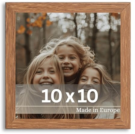 Victor cornice portafoto “Dali” marrone 10x10 cm – legno moderno – vetro acrilico – design moderno – decorazione d’interni