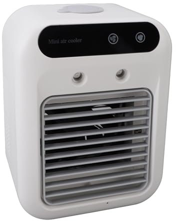 Portable Air Conditioner, Professional Portable AC Unit Efficient Small Air Cooler, Long Lasting Spray, Small Air Conditioner Fan with Built-in 500ml Water Tank for Room Office Car