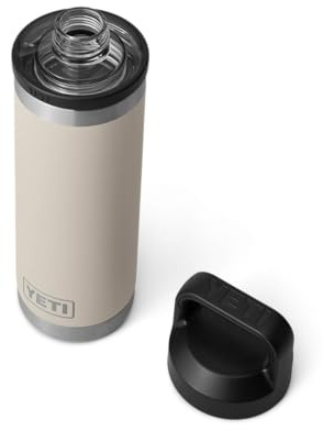 YETI Rambler Bottle Chug, Vaccum Insulated Stainless Steel Bottle with Leakproof Chug Cap, Cape Taupe, 18 oz (532 ml)