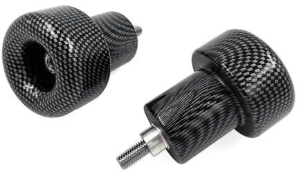 DZSJUNCHENSM Sturzpads Motorrad Für Kawasaki Für Ninja Für ZX-6R Für ZX-9R 1998-2003 Für ZX-12R 2001-04 Motorradrahmenschieber Absturzsicherung Motorrad Fallschutz(Kohlenstoff-Look)