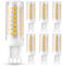 FEILEMAN Lampadina a LED G9, 7 W, 70 W, equivalente a luce bianca calda, 2700 K, AC230 V, attacco G9, senza sfarfallio, non dimmerabile, angolo di illuminazione a 360°, 6 pezzi