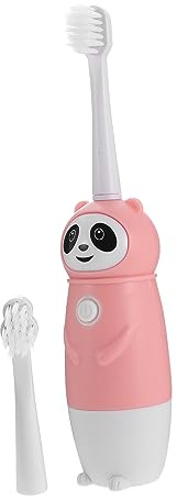 Healeved Kinderzahnbürste Schützt Zahnschmelz Rosa mit Weichen Borsten Elektrische und Ipx7 Wasserdichtigkeit Tiefenreinigung für Kinder und Jugendliche Ab 3 Jahren