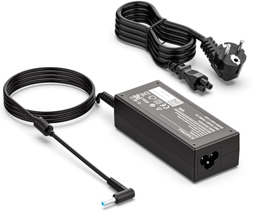shefor 65W Laptop Ladekabel Ladegerät Kompatibel mit HP 4,5x3,0mm | Für HP Stream, Pavilion, EliteBook 830/840/850, ProBook 430/440/450, HP 240/250; 19,5V 3,33A, 4,5x3,0mm
