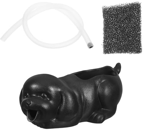 BESPORTBLE Fontaine Céramique Cascade pour Aquarium Décoration De Jardin Pot Céramique avec Jet Eau Sculpture pour Patio Intérieur