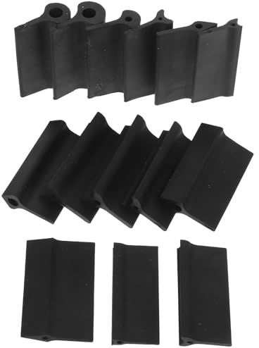 BUGUUYO Set 14 Blocchi Abrasivi Levigatura in Gomma Supporto per Carta Vetrata Tampone Convesso per Lucidatura di Superfici Curve Utensili per Lavorazione del Legno Resistente e