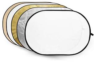 GODOX 5 en 1 Or, Argent, Or Doux, Blanc, Transparent 80 x 120 cm.