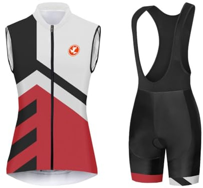 UGLY FROG Radsport-Anzüge für Damen, Kurzarm Fahrradtrikot Anzüge Set Fahrrad Trikots Radhose