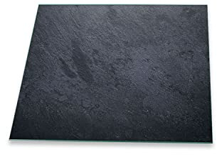 Herdabdeckplatte Abdeckung 60x52 Ceranfeld Abdeckplatte Schneidebrett 80x52 Granit Dunkelblau Grau Spritzschutz Glasplatte Ceranfeldabdeckung Schutz Herdschutz Sicherheitsglas Glasschneidebrett